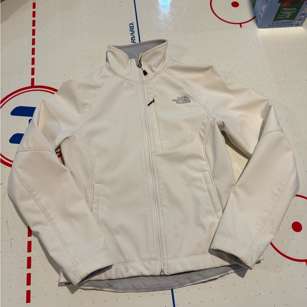 The North Face Off White Soft Shell Jacket